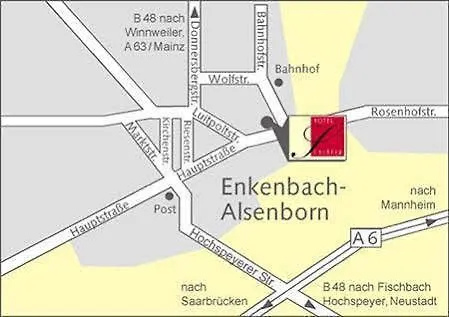 Hotel-restaurant Koelbl Enkenbach-Alsenborn